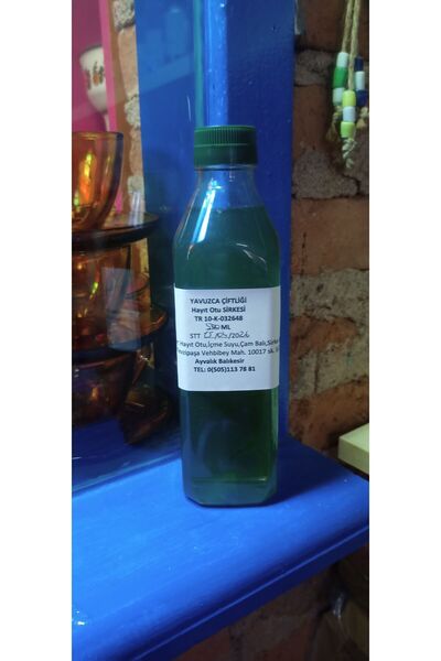 Yavuz El Yapımı Doğal Fermente Hayıt Otu Sirkesi 500 ml