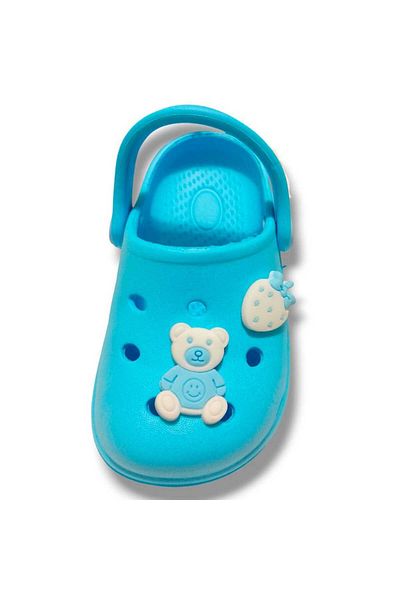 Twingo Girl's Baby Cross Garden Beach Bath Slippers Sandals Emoji Slippers