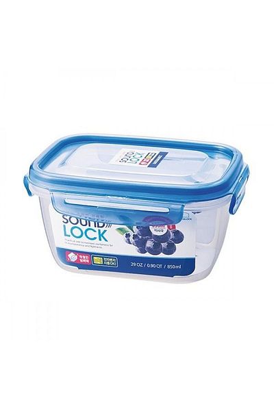 Lock & Lock Durable Plastic Food Container, 850 ml Capacity