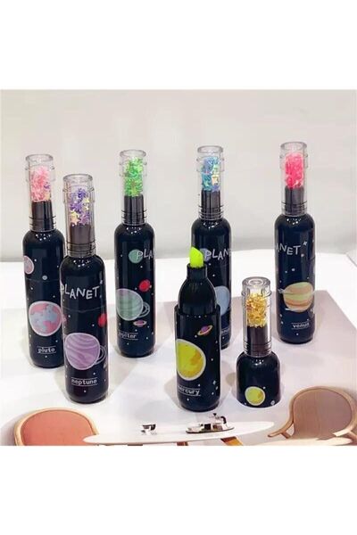 Baykuş مجموعة بلانيت مكونة من 6 أقلام تحديد