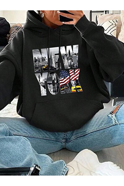 MODAVİBE سويت شيرت رجالي مريح للجنسين