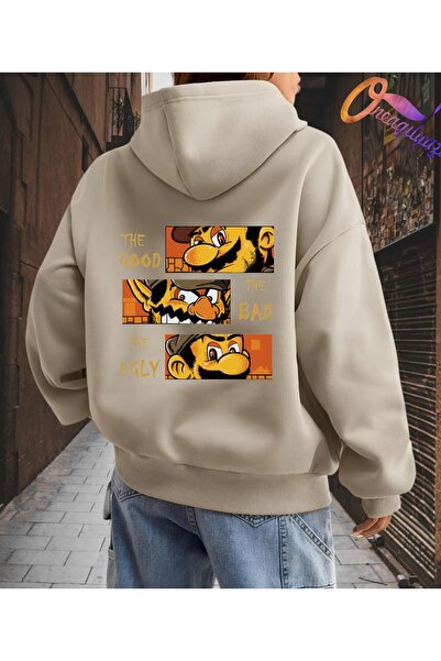 oneagılyazı مقنعين البلوز المطبوعة