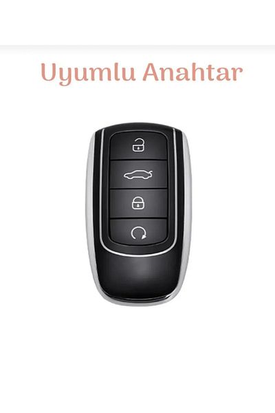emii auto spare parts Key Case Cover for Chery Tiggo 8 Pro Max Tiggo 7 Pro Max Blue/Grey