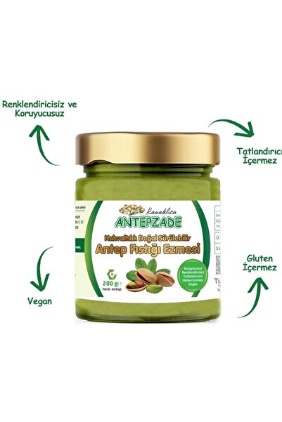 KAVAKLICA ANTEPZADE Antep fıstığı ezmesi net 200 g