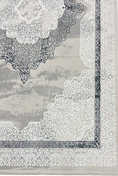 ünalcarpet 4 Metrekare - 6 Metrekare Bambu Tarz Modern Dokuma Salon Oturma Odası Mutfak Halısı Antialerjik Mavi