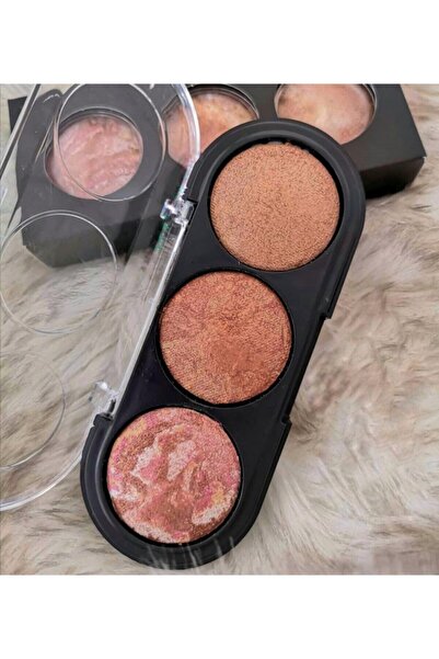 Roesıa Rose Cosmetics Rose 3'lü Terrakota Paleti Make-up