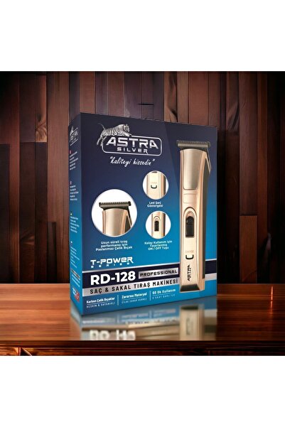 AstraSilver ASTRA SİLVER RD-128 Profesyonel Saç Sakal Tıraş Makinesi