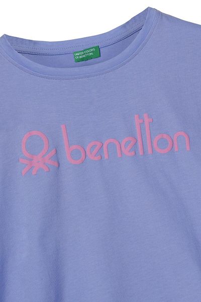 Benetton Μπλουζάκι για κορίτσι μπλε