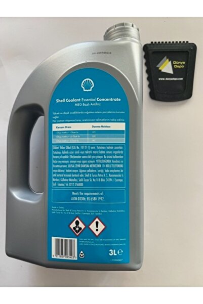 SHELL Coolant Mavi Antifiriz Konsantre 3lt
