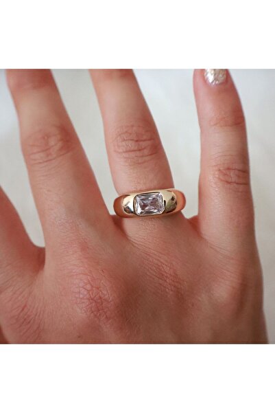 leargia خاتم من الحجر الأبيض