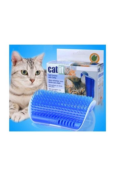 Catit جهاز الحكة للقطط الزرقاء
