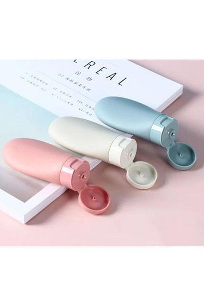 DİMA OFFİCİAL Travel Type Refillable Cream Shampoo Box Set of 3