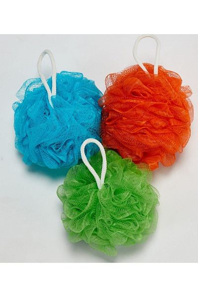 Vonkap Colorful Bath Washcloth Set / Bath Washcloth / Washcloth / Pufidik Washcloth / Dowry Washcloth Set-3 Pieces