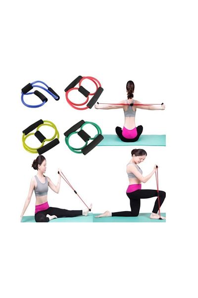 CMT Pilates Rezistență Cauciuc Gimnastică Sport Cauciuc Exercițiu Sport acasă