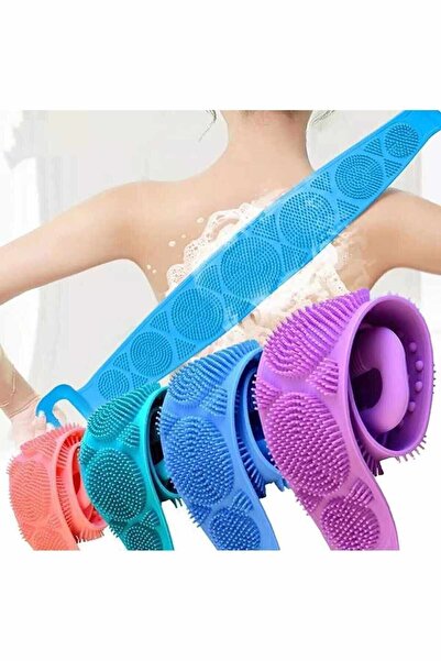 yıldızone منشفة استحمام من السيليكون مزدوجة الجوانب مقاس 70 سم