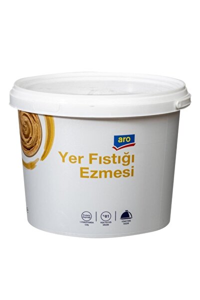 Aro Yer Fıstığı Ezmesi 2.5 Kg, Yerfıstığı Ezmesi 2500g, Yer Fıstığı Püresi - Des Biens