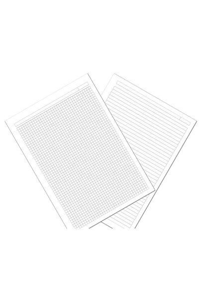 Etika A4 School Notebook - 144 Sheets (72 Sheets), Spiral, 4 Lines and 4 Squares