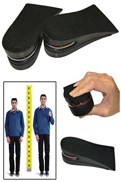Greathings Ünisex 5 Cm Tam Boy Uzatıcı Tabanlık Hava Yastıklı Uzatan Ayakkabı...