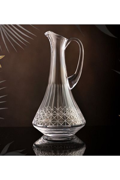 DECOSTYLE Alca Handcrafted Decorated 25 Piece Soft Drink Set for 12 Persons