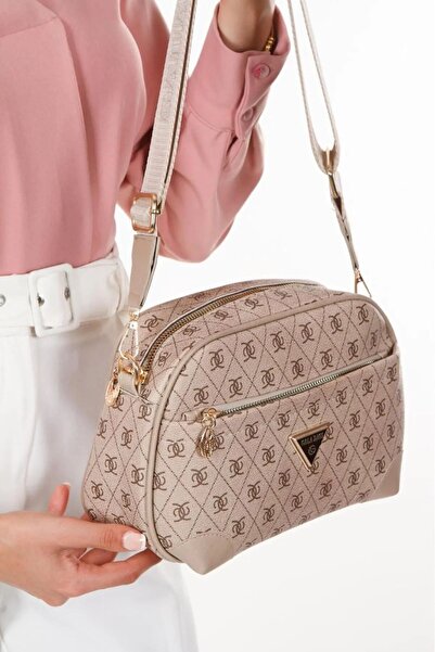 GOLDBAGS حقيبة كتف نسائية من الجلد الصناعي بنمط عصري (يوم خاص، سفر، مدرسة)