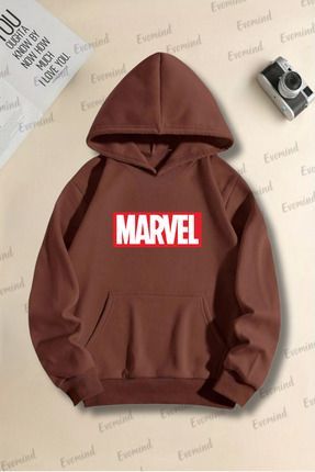 Evomind Unisex Marvel Bask l Yeti kin ve Cocuk Kapu onlu Sweatshirt Fiyat Yorumlar Trendyol