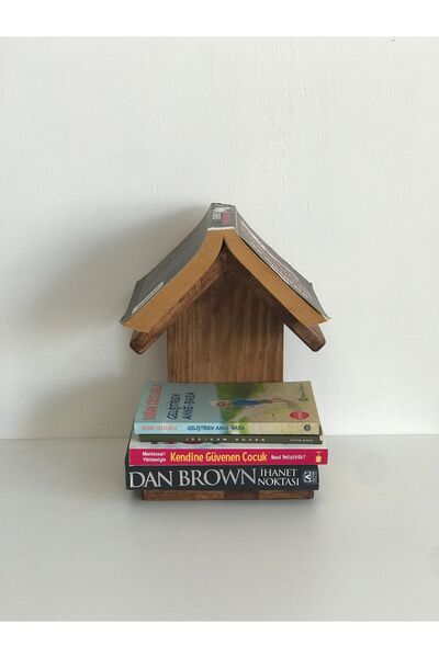 lata ahşap Ahşap dekoratif kitaplık