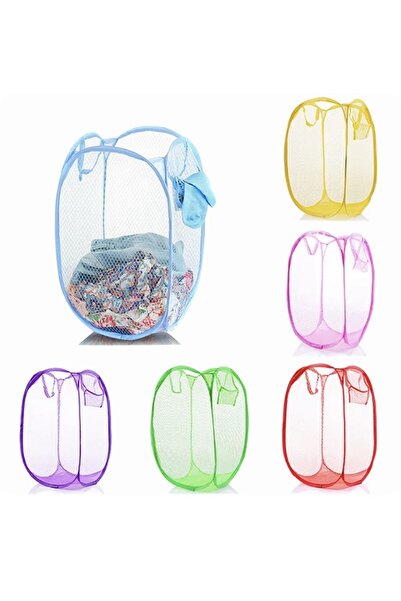 Kenpool Δίχτυ για καλάθι πλυντηρίου βρώμικων ρούχων - Πτυσσόμενο