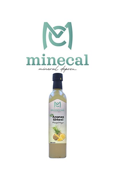 Minecal Ananas Sirkesi 500 ml – %100 Katkısız Doğal | Şekersiz | Koruyucu Içe...