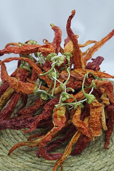 DAMAK ZEVKİM Kurutulmuş Kızartmalık Sivri Biber (ACI-TATLI KARIŞIK) 1 Dizi