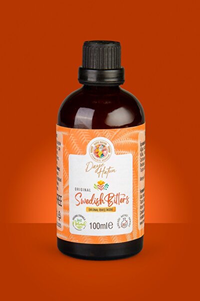DAYE HATUN Original Swedish Bitters / Orijinal Isveç Iksiri (ALKOLSÜZ, ASİTSİZ, KATKISIZ, ORGANİK - 100 ML)