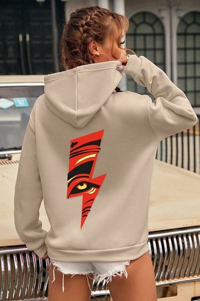 uyguntarz Φούτερ Unisex Lightning printed