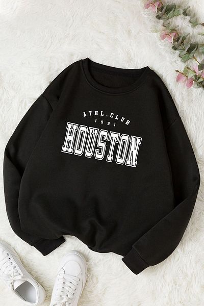 uyguntarz Унисекс суичър Houston Crewneck