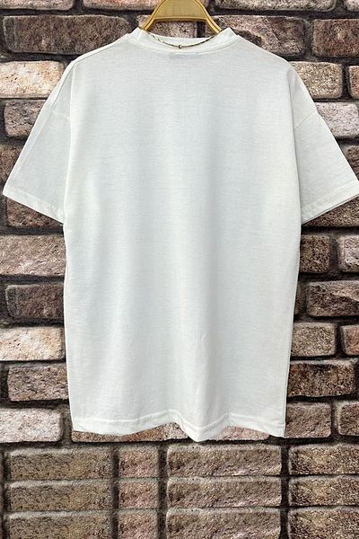 uyguntarz Ανδρικό μπλουζάκι Oversize με στάμπα Belive in Yourself