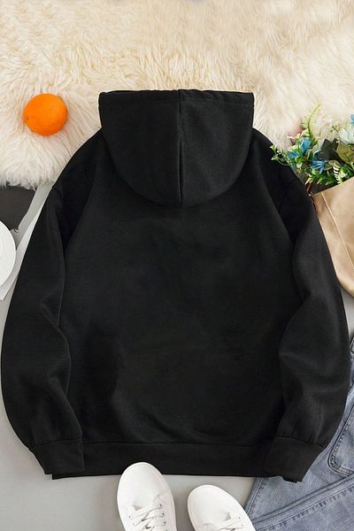 uyguntarz Унисекс голям суичър с щампа Panda