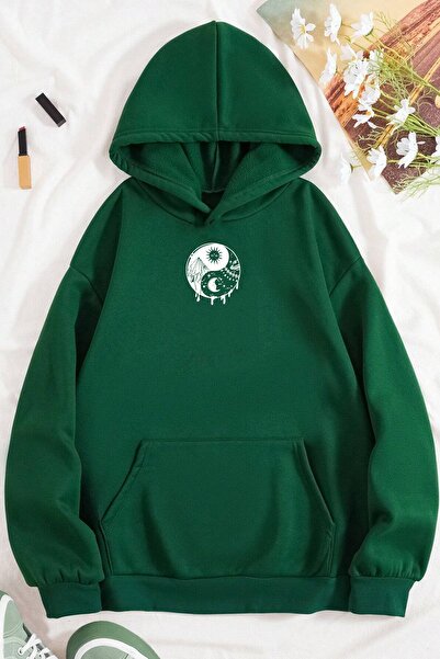 uyguntarz Φούτερ με σχέδιο Unisex Yin & Yang