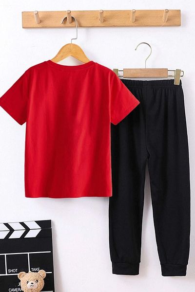 uyguntarz Kinder Kanagawa Oki Nami Ura Bottom – Top-Trainingsanzug-Set