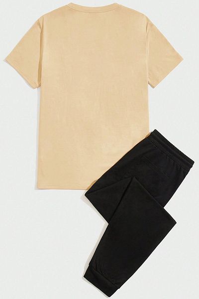 uyguntarz Trainingsanzug-Set mit Bullen-Print, Unisex