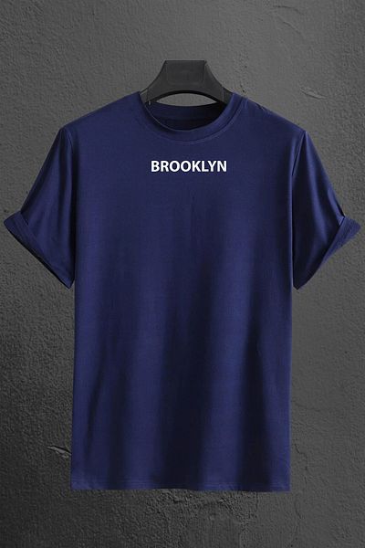 uyguntarz Brooklyn Printed Unisex Πακέτο T-shirt 3 τεμαχίων