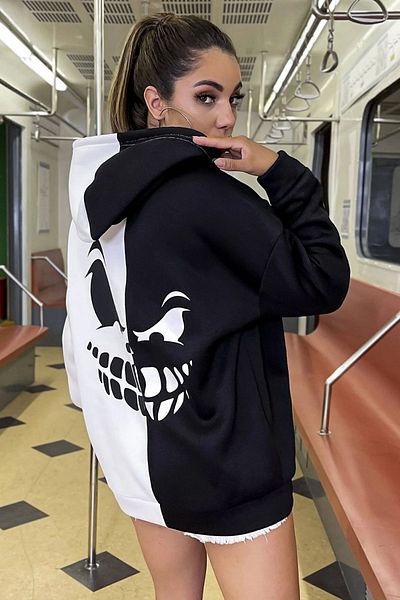 uyguntarz Unisex Υποθέστε εμπριμέ φούτερ