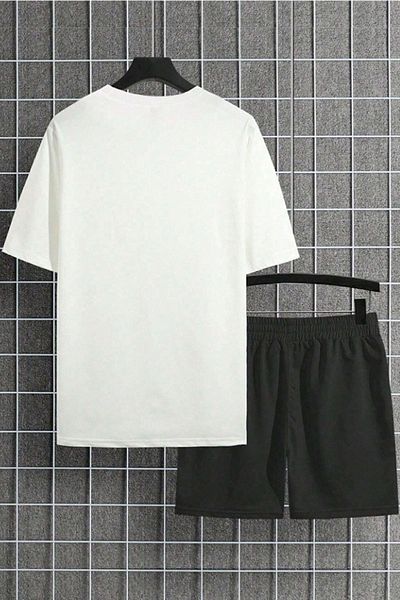 uyguntarz Shorts-Set mit California-Print, Unisex