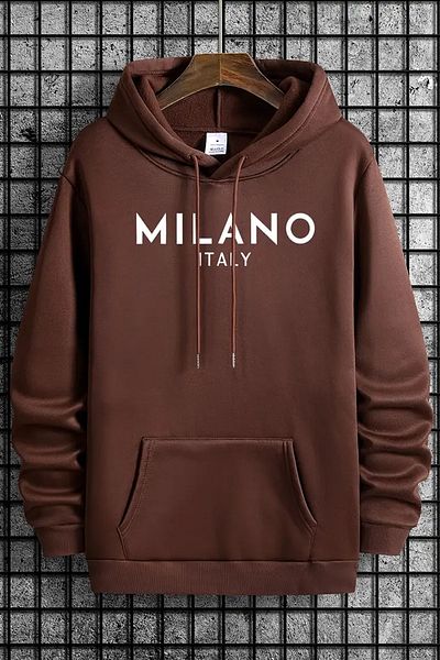 uyguntarz Φούτερ με στάμπα Milano Oversize