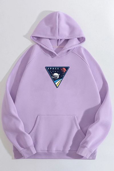 uyguntarz Φούτερ με στάμπα Unisex Space