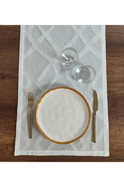 PİKKO HOME 43*152 см Екрю жакардовий поліестер