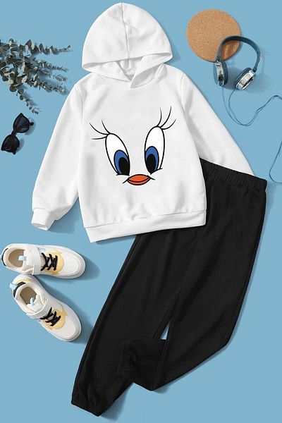 uyguntarz Tweety-Trainingsanzug-Set für Kinder