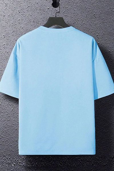 uyguntarz Ανδρικό μπλουζάκι Dreamer με στάμπα Oversize