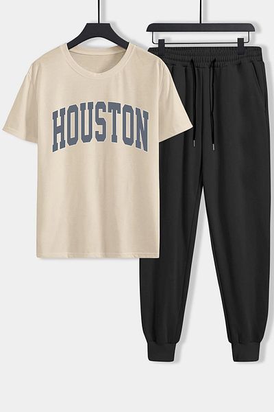 uyguntarz Σετ φόρμας Unisex Houston 2 τεμαχίων