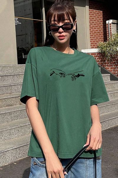 uyguntarz Unisex-T-Shirt mit Michelangelo-Aufdruck
