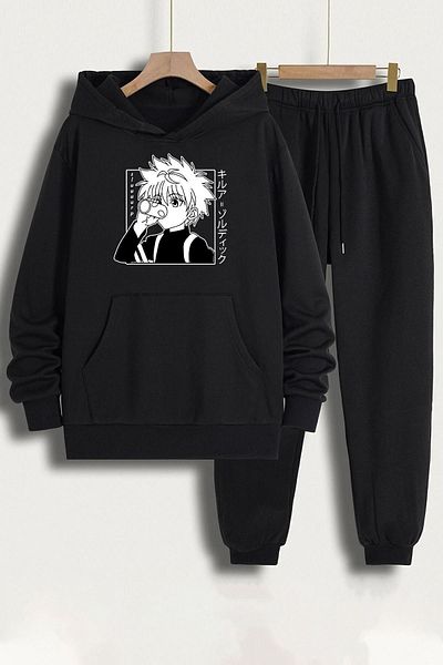 uyguntarz Σετ φόρμας Unisex Killua Zoldyck με στάμπα