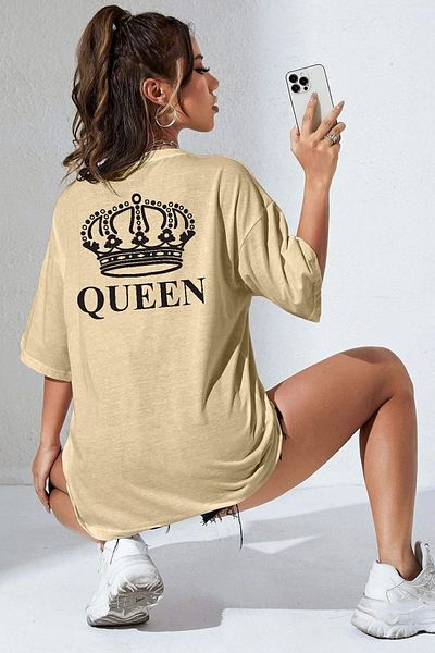 uyguntarz Μπλουζάκι Unisex Quenn Printed