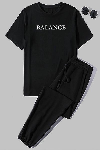 uyguntarz Σετ γυμναστικής 2 τεμαχίων Unisex Balance εμπριμέ